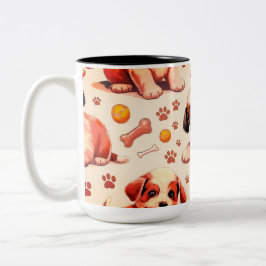 Cute hund 11 oz kaffe mugg