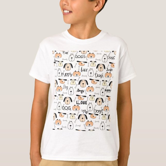 Cute Hund älskare-gåvor T Shirt (Framsida)