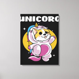 Cute Hund älskare Gift Canvastryck