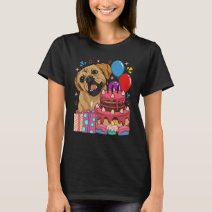 Cute Hund Animal Pug hundägare Barns födelsedag T Shirt