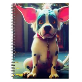 Cute Hund Anteckningsbok