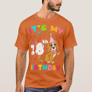 Cute Hund artonde födelsedag T Shirt