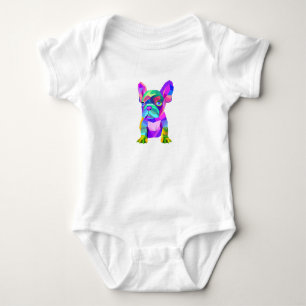 Cute Hund aveln, Färgad Bulldog Fransk Gift T Shirt