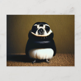 Cute Hund Bird Hybrid Creature Vykort
