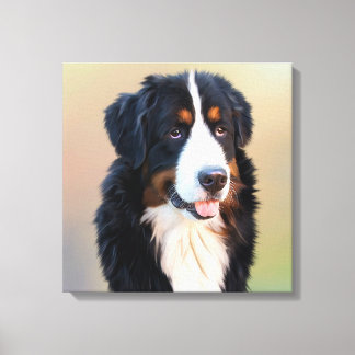 Cute Hund Canvastryck
