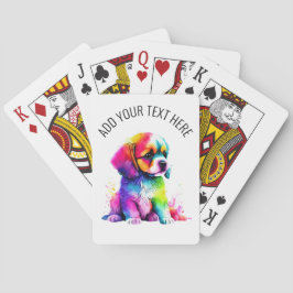 Cute Hund Casinokort