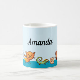 Cute Hund Cat Pet-Personlig Kaffemugg