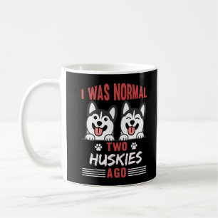 Cute Hund Crazy Husky Owner Kaffemugg