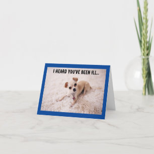 Cute Hund - få ett bra hälsningskort Kort