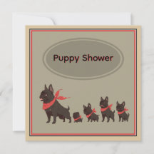 Cute Hund Family Fransk Bulldog -