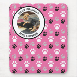 Cute Hund Foot Prages Mousepad Musmatta