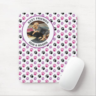 Cute Hund Foot Prages Mousepad Musmatta