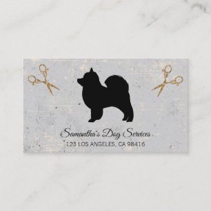 Cute Hund Grooming Elegant Sheets Visitkort