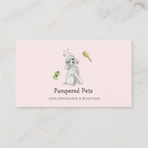 Cute Hund grooming Pet boutique