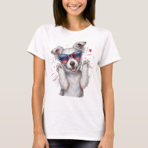 Cute Hund Heart- solglasen Starry Reflaser