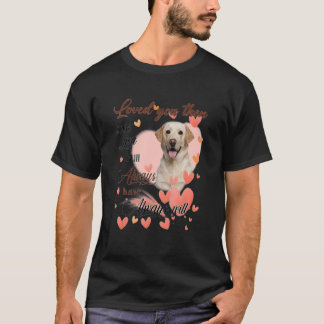 Cute Hund Hearts Lycklig Mors dag Kärlek Hund T Shirt