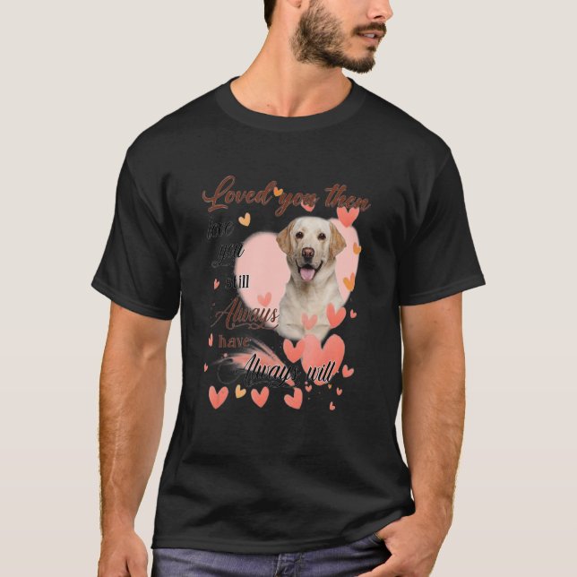 Cute Hund Hearts Lycklig Mors dag Kärlek Hund T Shirt (Framsida)