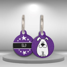 Cute Hund Illustration Roligt och enkel Pet-tillbe Djurbricka