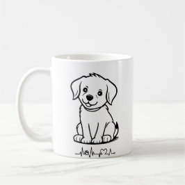 Cute Hund Kaffemugg