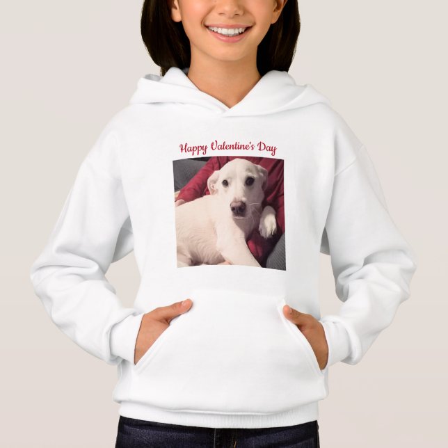 Cute Hund Kids T Shirt (Framsida)