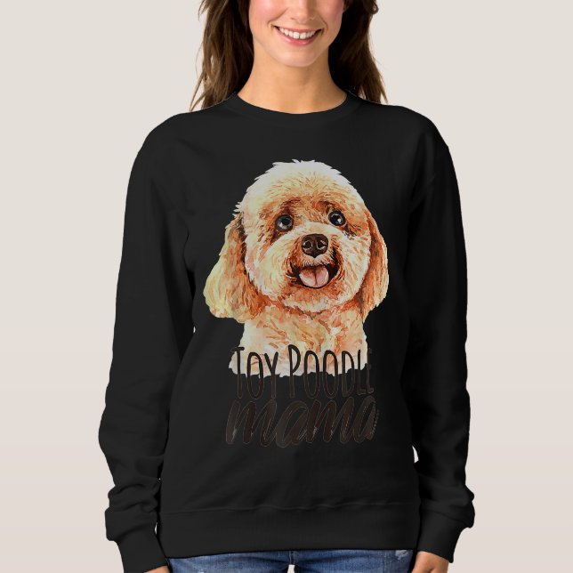 Cute hund Leksak Pudel T Shirt (Framsida)