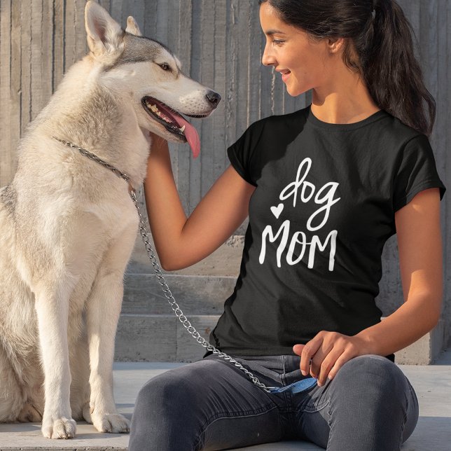 Cute Hund Mamma-citat T Shirt (Skapare uppladdad)