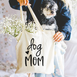 Cute Hund Mamma-citat Tygkasse
