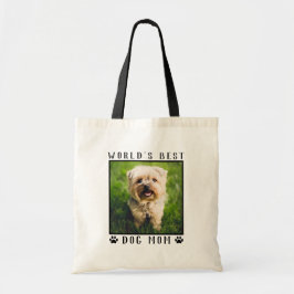 Cute Hund Mamma Tass avtryck Anpassningsbar Pet Ph Tygkasse