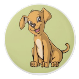 Cute Hund, möbler för Barn, sovrum Knopp