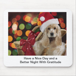 Cute Hund mousepad Musmatta