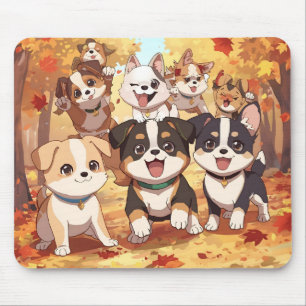 Cute hund mousepad musmatta