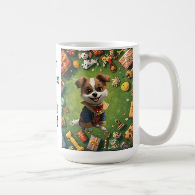 Cute Hund Mugg (Höger)