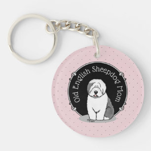 Cute Hund OES Mamma Old English Sheepdog Mamma (Gr