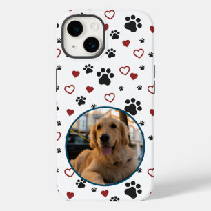 Cute Hund Paw Skriv ut Pet Mönster