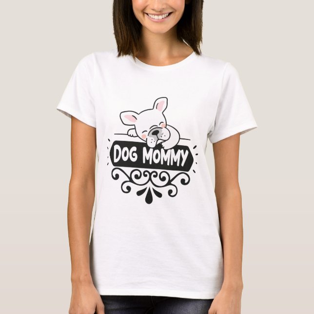 Cute Hund pet djur älskare T Shirt (Framsida)