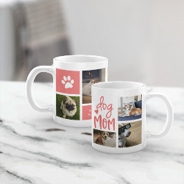 Cute Hund Pet Photo Collage Coffee Mugg