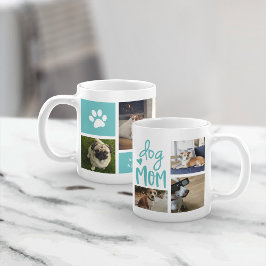 Cute Hund Pet Photo Collage Coffee Mugg