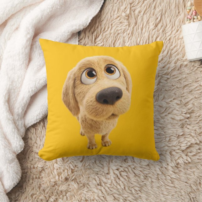 Cute Hund Pillow - Djurälskarn Gift Cushion - bra Kudde (Filt)