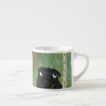 Cute Hund Pug Gustav Klimt Forest Espressomugg<br><div class="desc">Cute Hund Pug Gustav Klimt Forest Espresso Kopp. Lägg dig i Gustav Klimts vackra ikoniska skogsscen, nu med en viskvot med en charmerande svart pug. Den här unika designen blandar den fina elegansen i Klimts konst med den lekfulla närvaron av ett älskat sällskapsdjur, som skapar ett förtjusande och öga-fångande biet....</div>