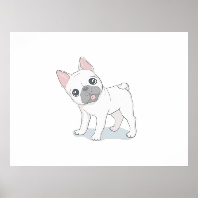 Cute Hund Puppy | Bidrag för Hundälskare Poster (Framsidan)