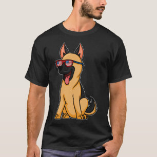 Cute Hund Puppy Kids Pet Animal German shepard T Shirt
