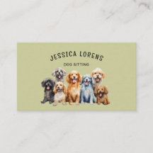 Cute Hund Sitter, Pet Groomer, Veterinär, Puppy