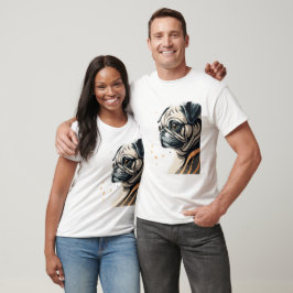 Cute Hund Sketch T Shirt