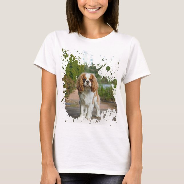 Cute Hund T Shirt (Framsida)