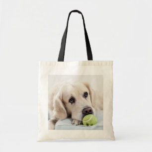 Cute Hund tote bags Tygkasse