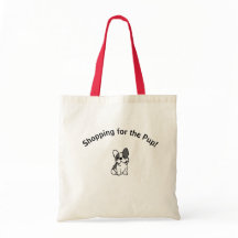 Cute Hund Tote Shopping bag
