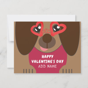 Cute Hund Valentines day