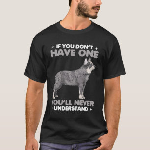 Cute Hundägare Australien Cattle Hund Puppy Älsk T Shirt
