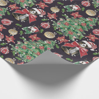 Cute Hundar jul Papper Presentpapper