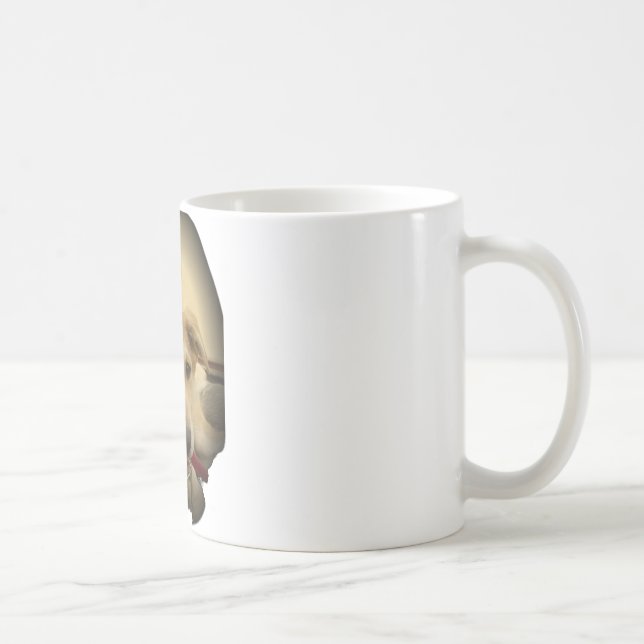 Cute Hundar och valpar är andra bästa vän.png Kaffemugg (Höger)